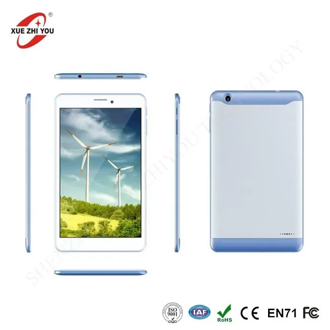 7 colių studentų tabletės OEM "China Mobile Tablets" 800 * 1280 rezoliucija Laptop Kids