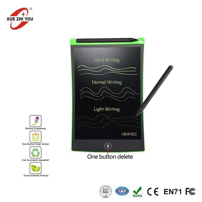 12 colių el. Rašymo lenta