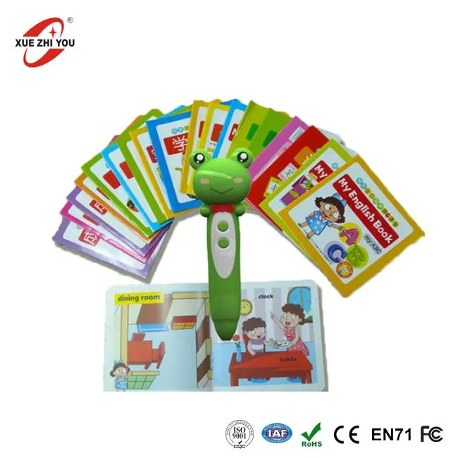 Vaikai mokosi kalbėjimo rašiklio