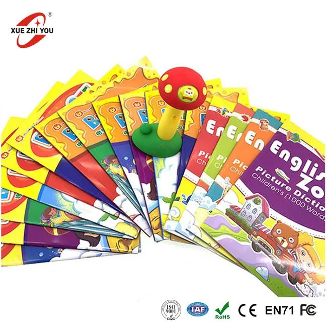 Magic Talking Pen su anglų kalbos knygomis