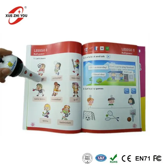 Skaitymo rašiklio ankstyvojo mokymosi mašina