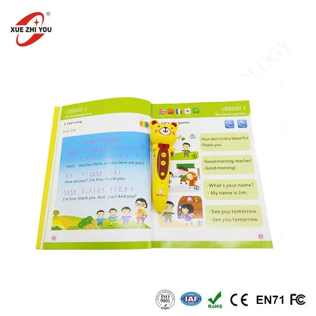 "Smart Toy" vaikų skaitymo rankena ir knygos