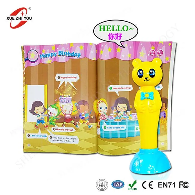 Palieskite skaitymo rašiklį anglų kalbos mokymuisi