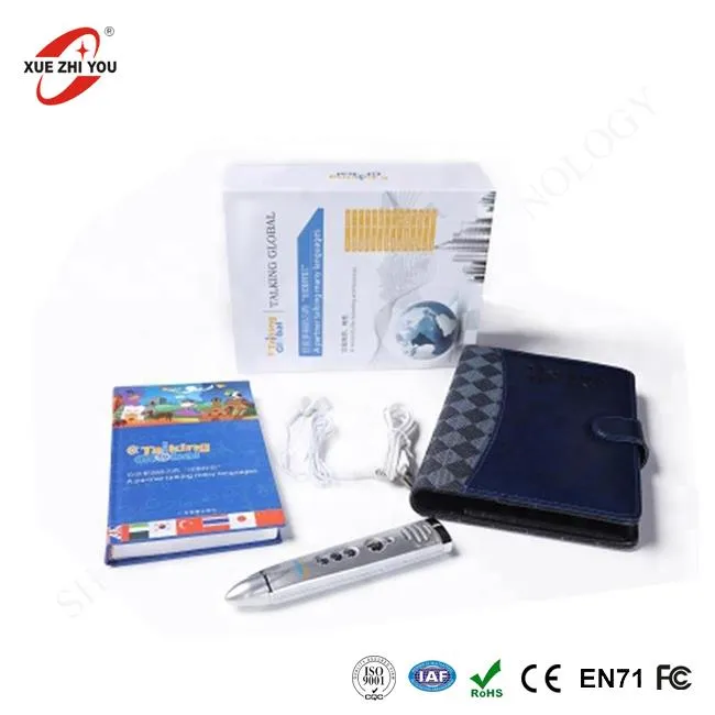 Kelionių knyga 14 kalbų, kalbanti pen