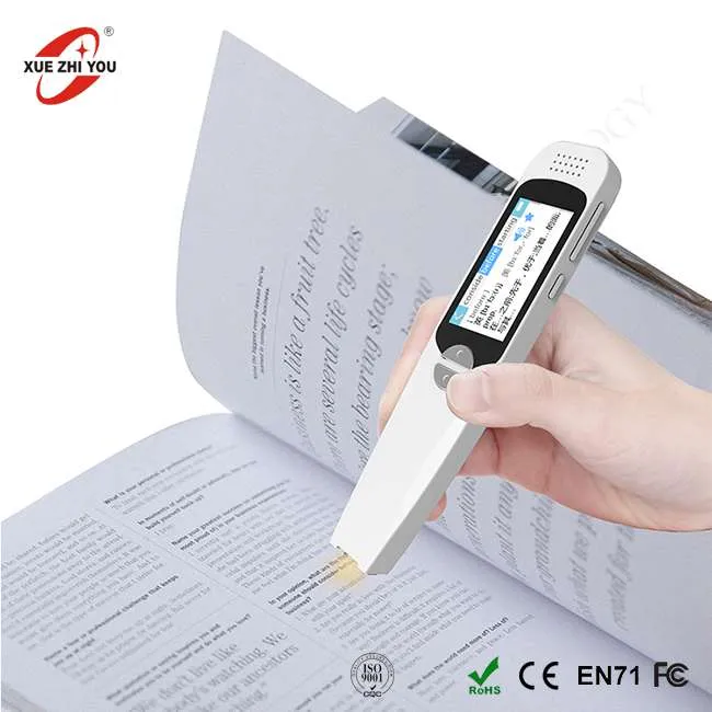 Momentinio skaitmeninio vertimo žodyno įrašymo rašiklis