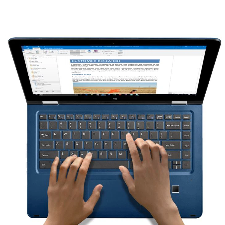 13.3 Inch Core I7-6500U 2.50GHz Fingerprint 8G RAM 256SSD Mini Laptop