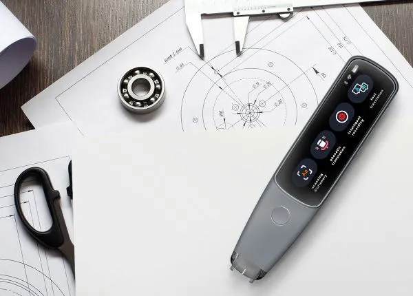 OCR rašiklio skaitytuvas, skaitytuvas ir vertėjas