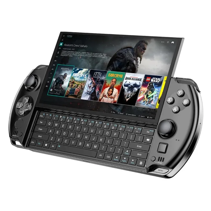 Parduodami geriausi delniniai žaidimų kompiuteriai GPD žaidimai GPD Win 4 kompiuteris